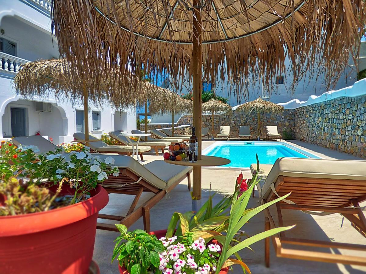 Avraki Hotel Kamári Buitenkant foto